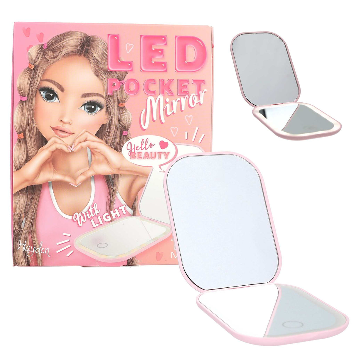 TOPModel LED Taschenspiegel Beauty & Me