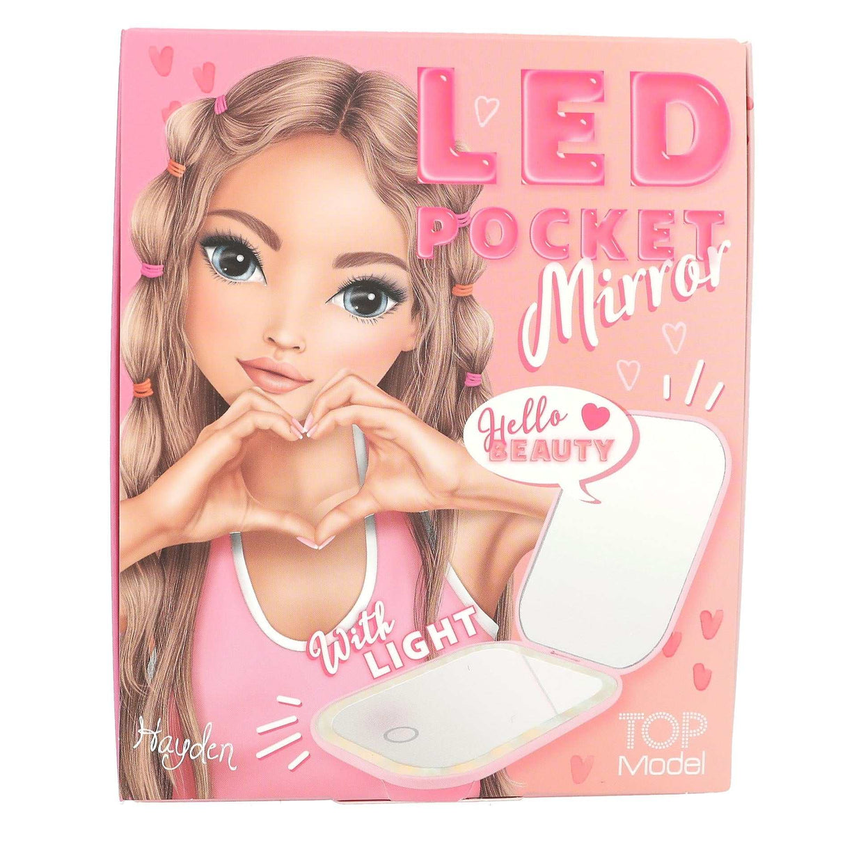 TOPModel LED Taschenspiegel Beauty & Me