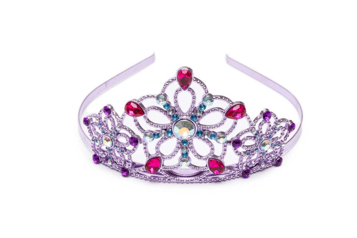 Juwelen-Diadem Lila