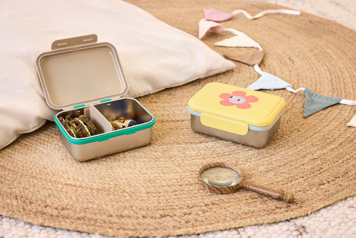 Edelstahl Lunchbox - Happy Trails Frog