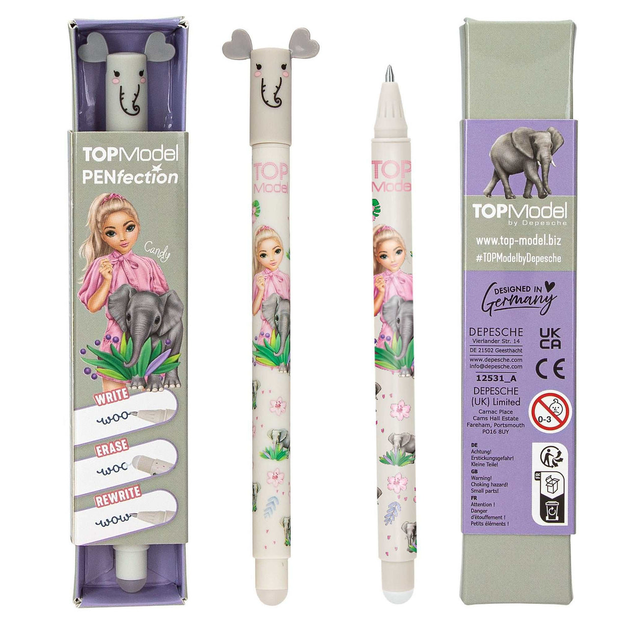 TOPModel Radierbarer Gelstift (1 Stück)
