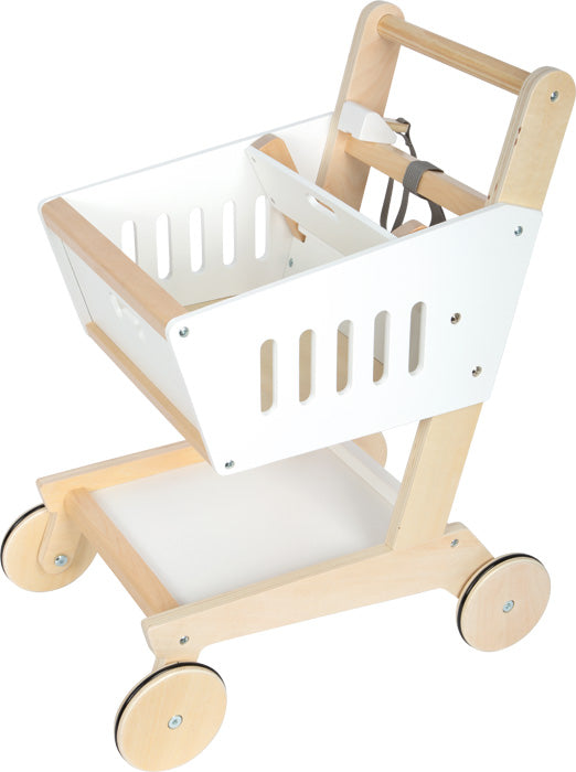 Einkaufswagen aus Holz