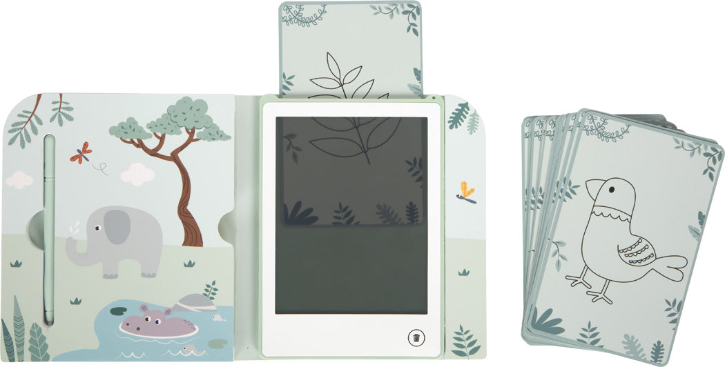 LCD Malbuch mit Malvorlagen „Safari“