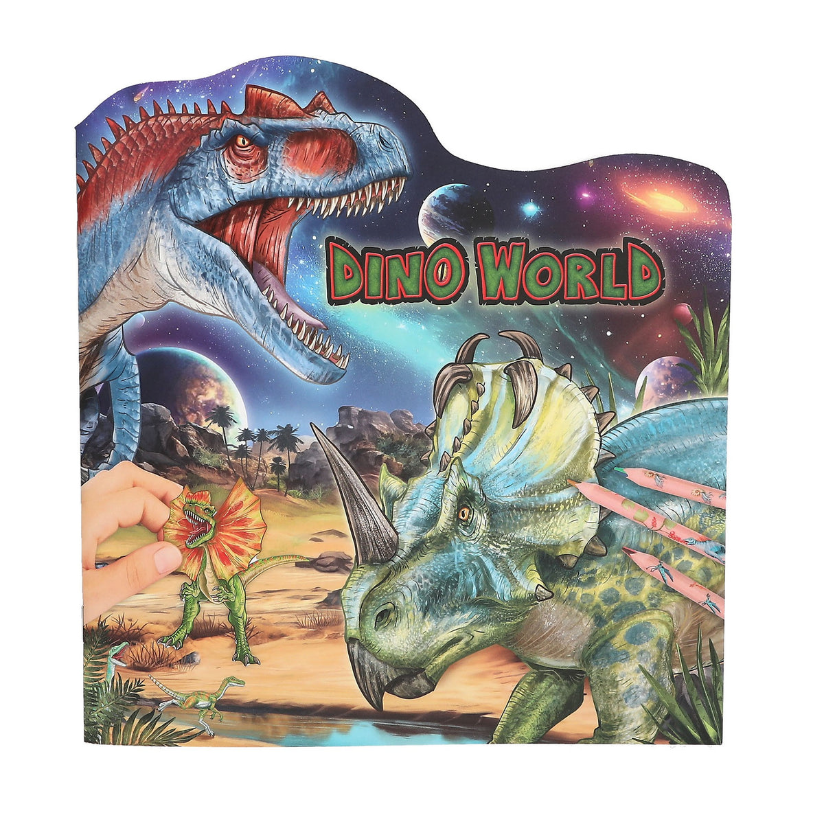 Dino World Malbuch figürlich