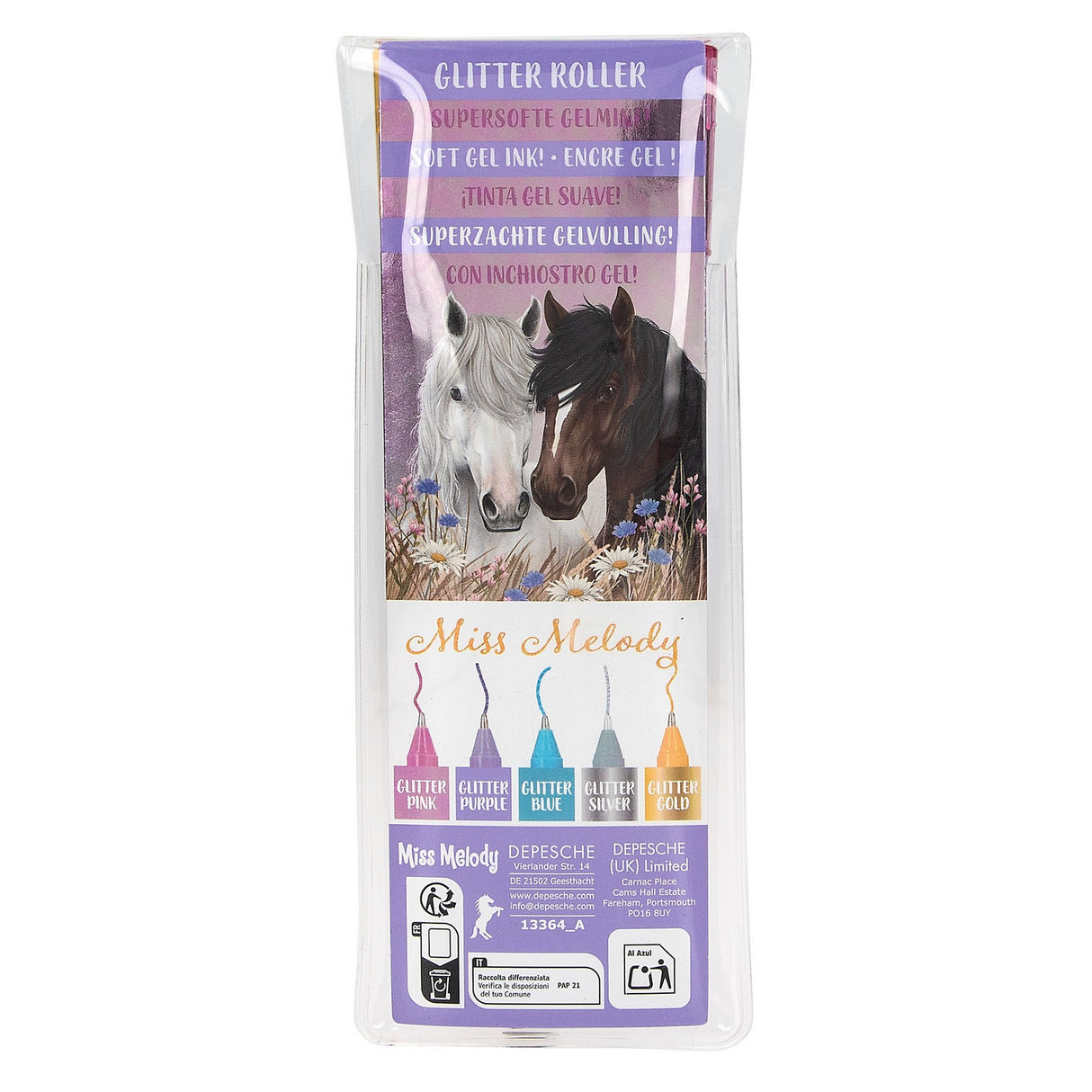 Miss Melody Glitter Gel Roller