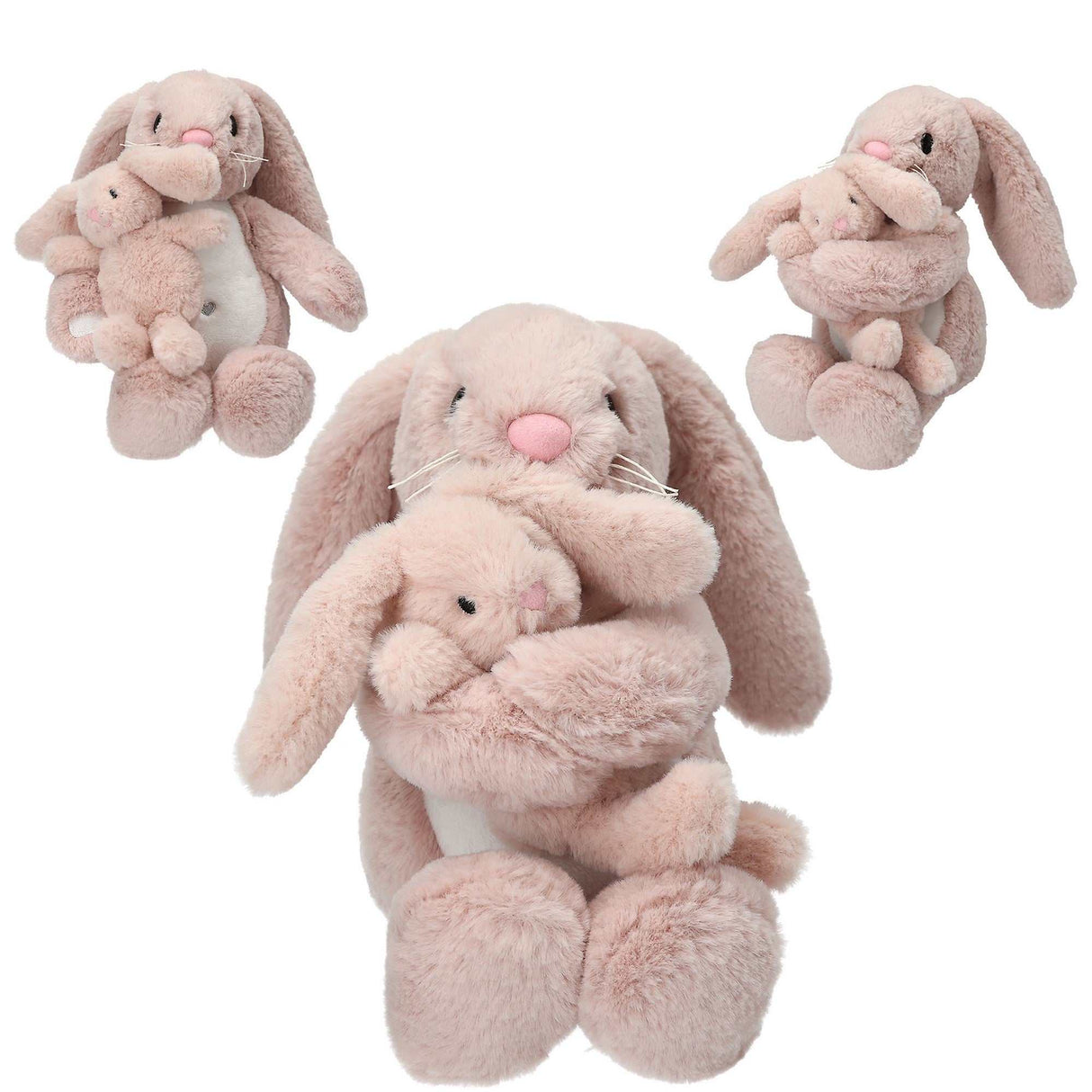Princess Mimi Plüsch Hase Nelly mit Baby