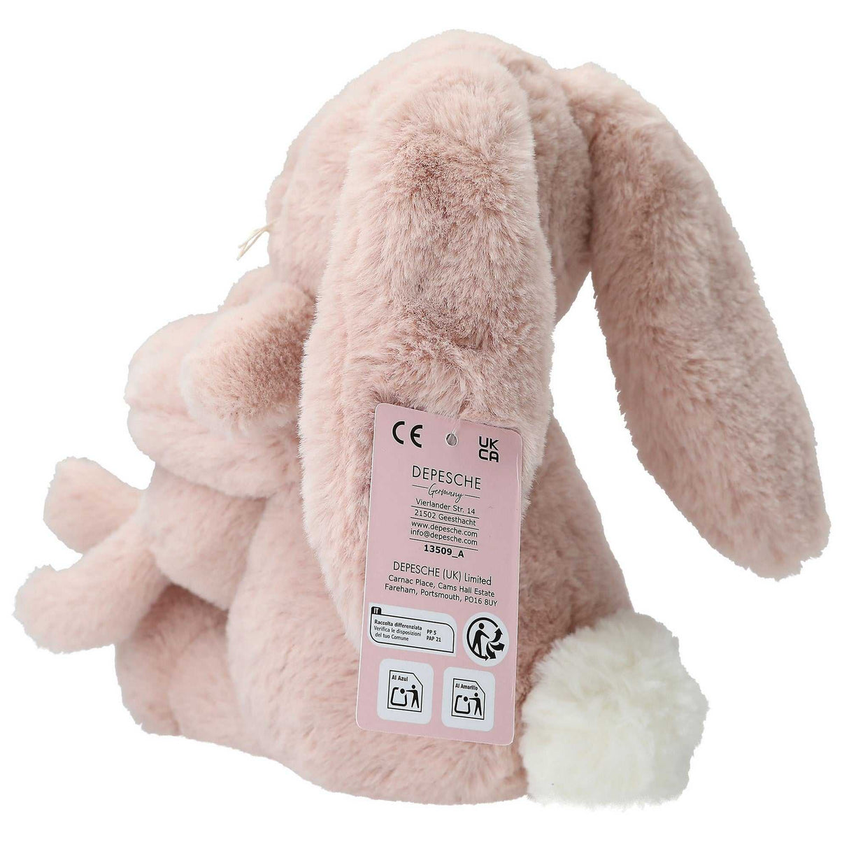 Princess Mimi Plüsch Hase Nelly mit Baby