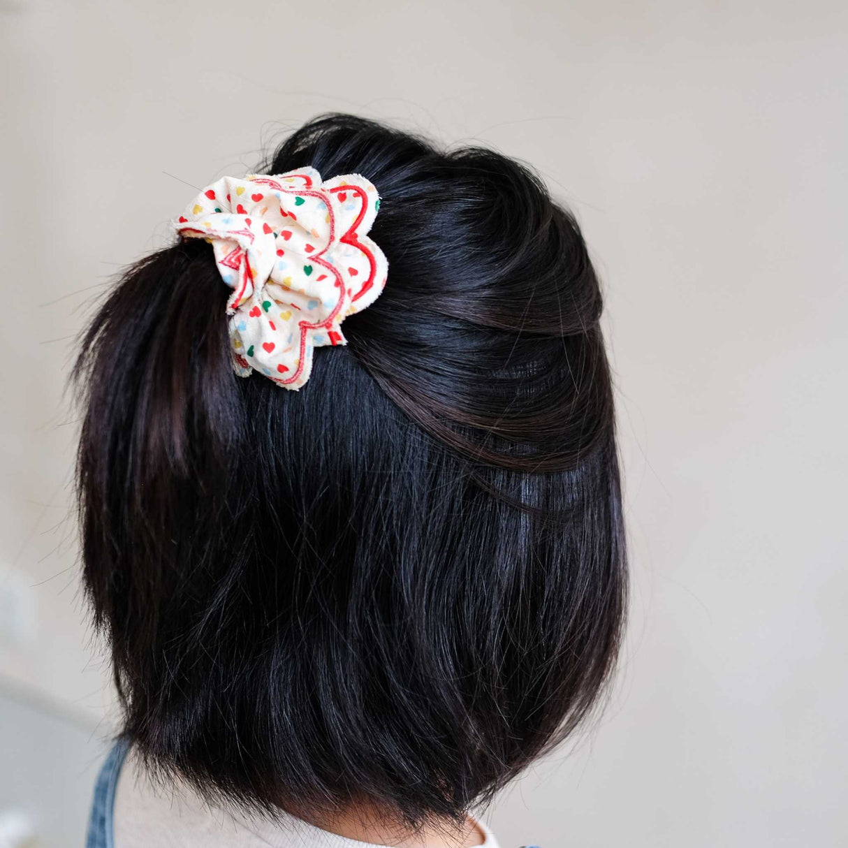 Scrunchie Herz