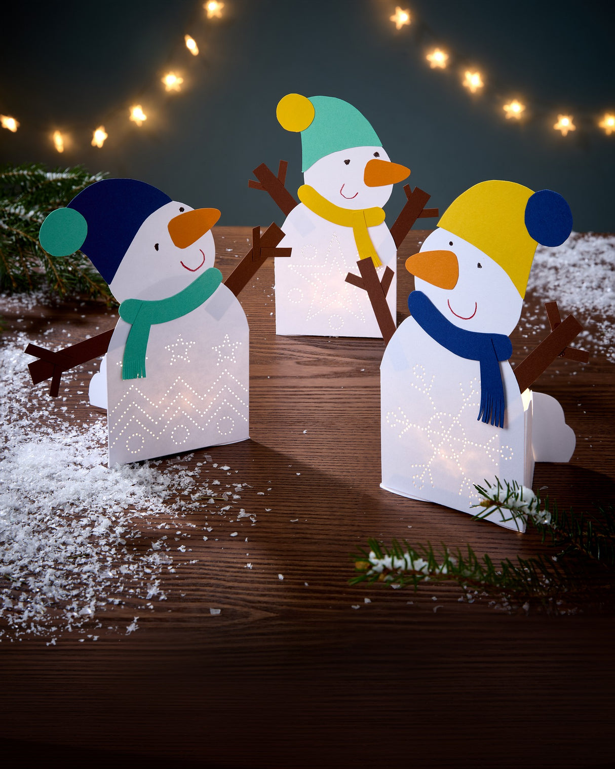 Bastelset - Erstes Prickeln Schneemann