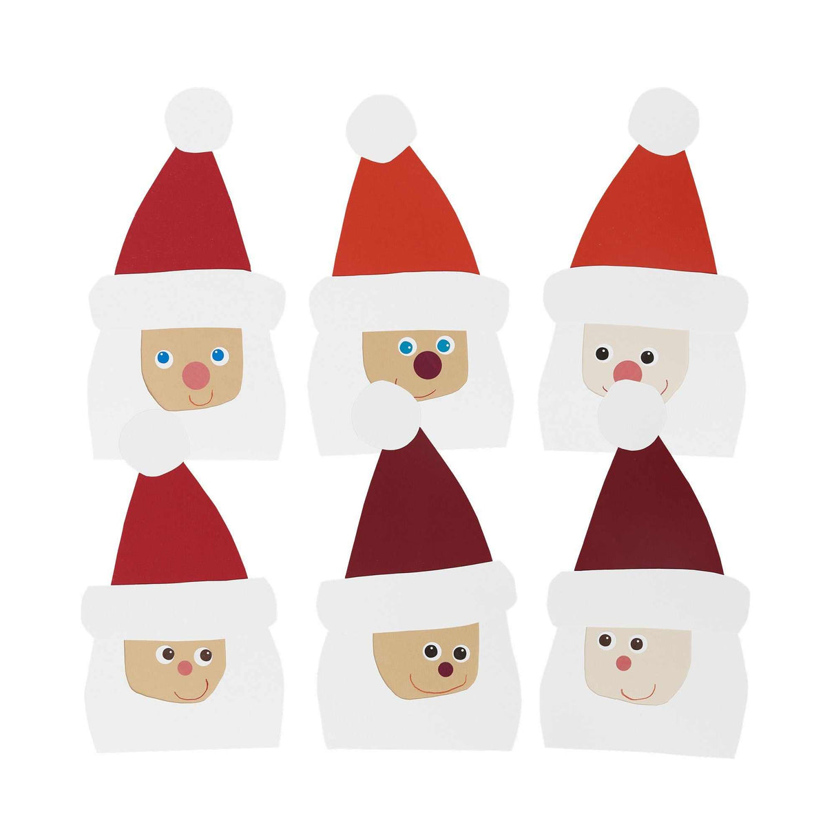 Bastelset - Erstes Schneiden Nikoläuse