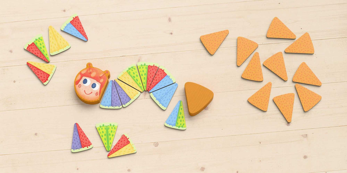 Meine ersten Spiele to go - Raupe Rosa