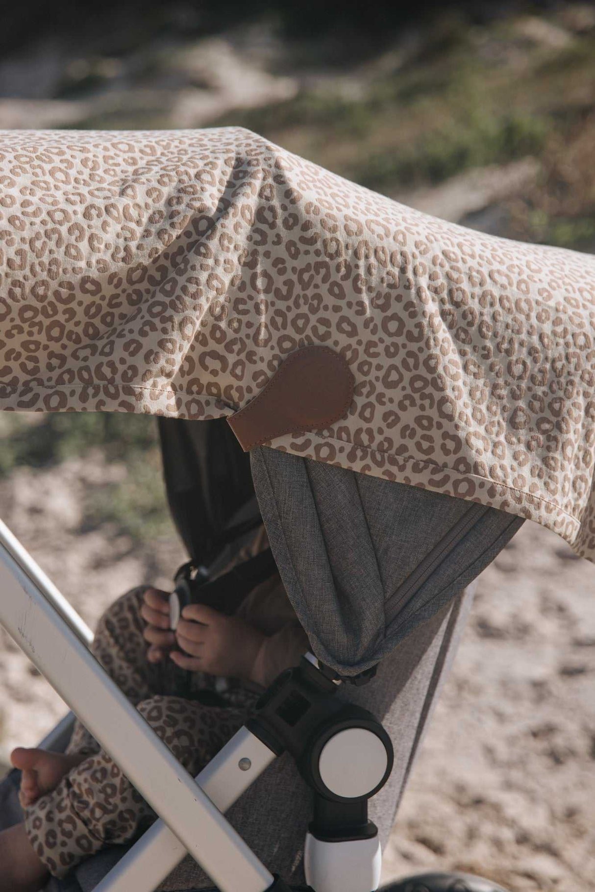 UV- Sonnenschutzdecke / Leopard Brown