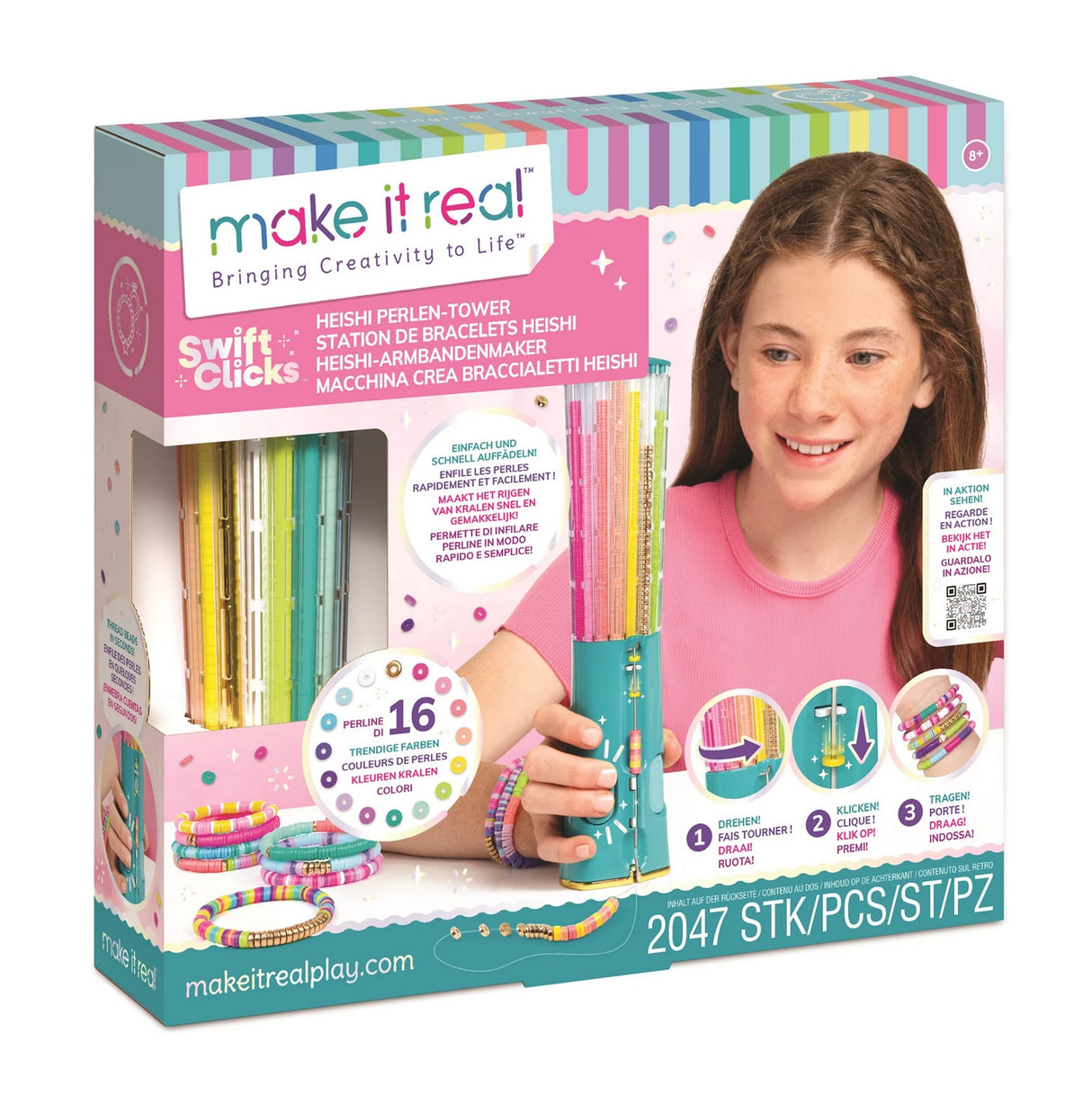 Make it Real - Heishi Perlen-Tower