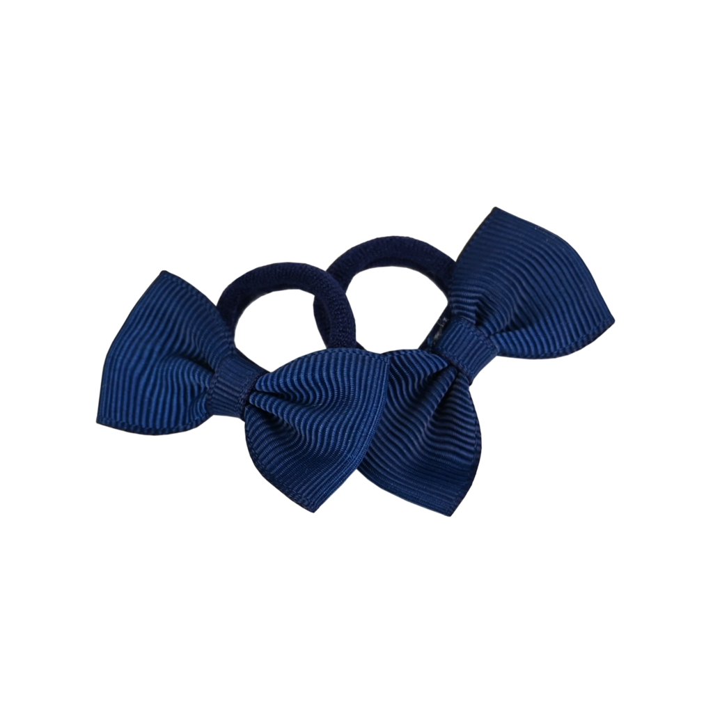 Mini Haargummis Schleife/ Dark Blue