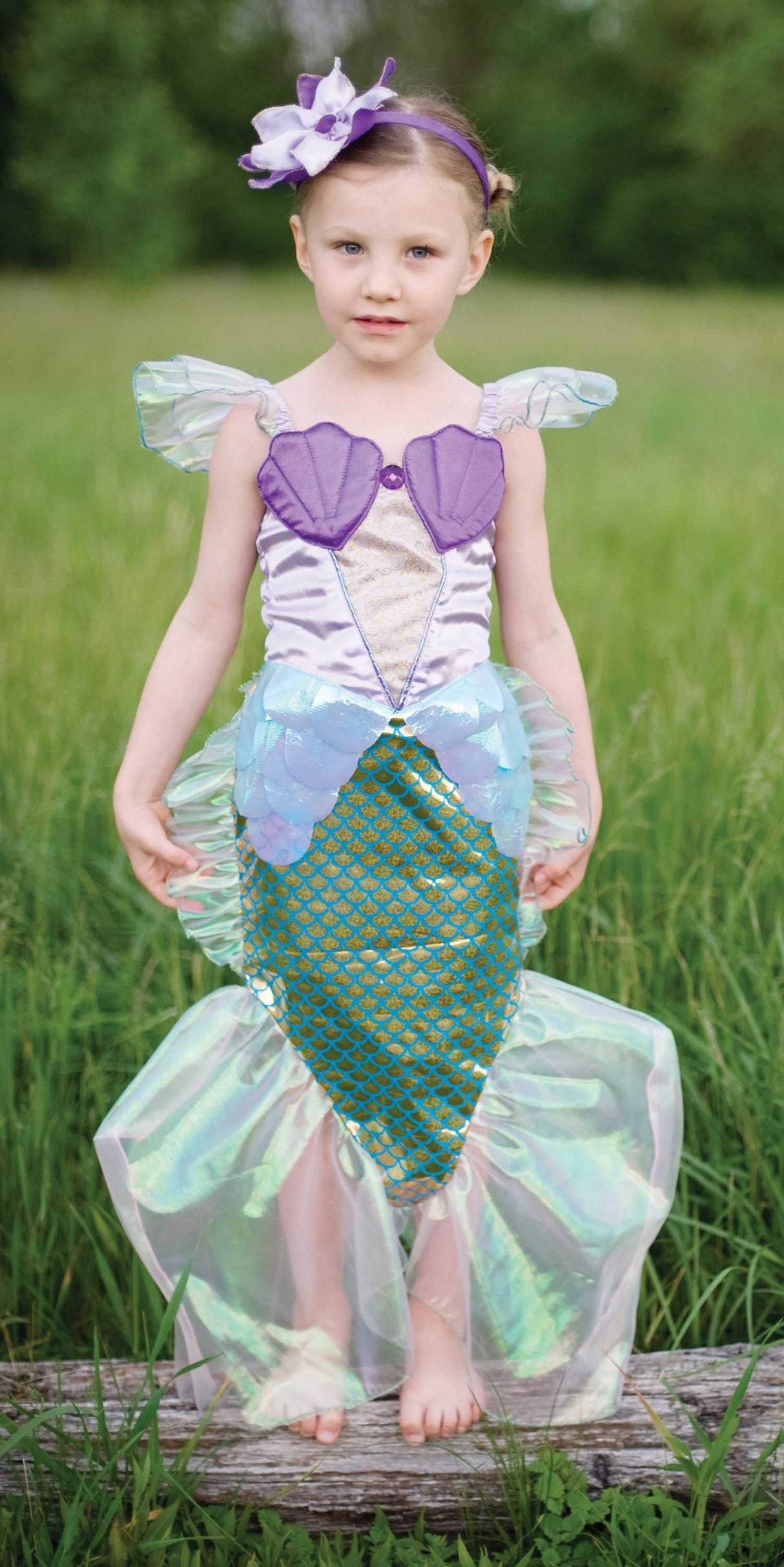 Nixenkleid & Haarreif 7-8 Jahre