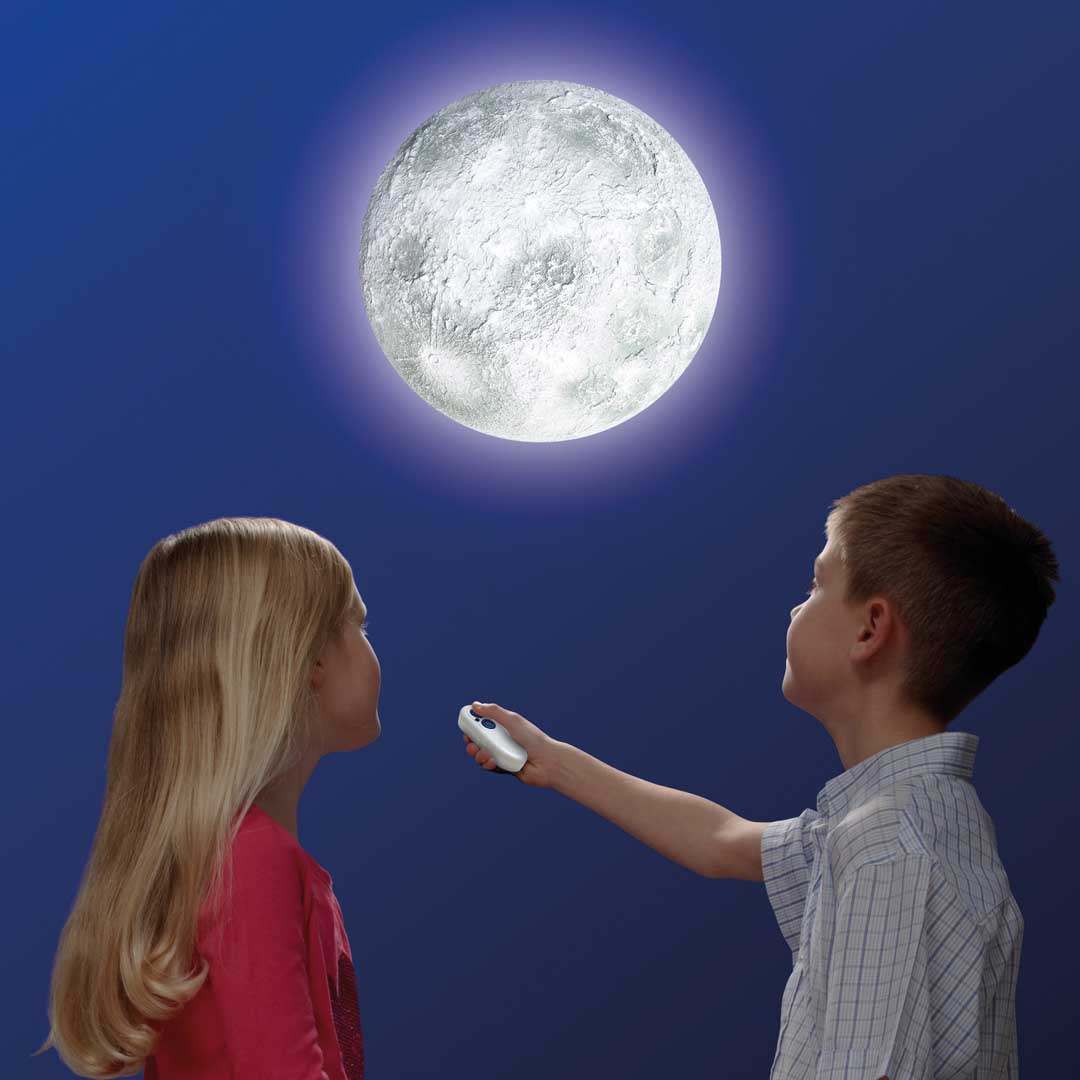 Mond mit Fernbedienung