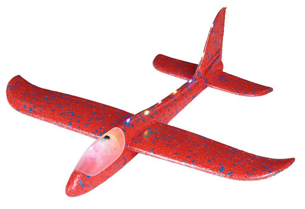 Leuchtender Segelflieger