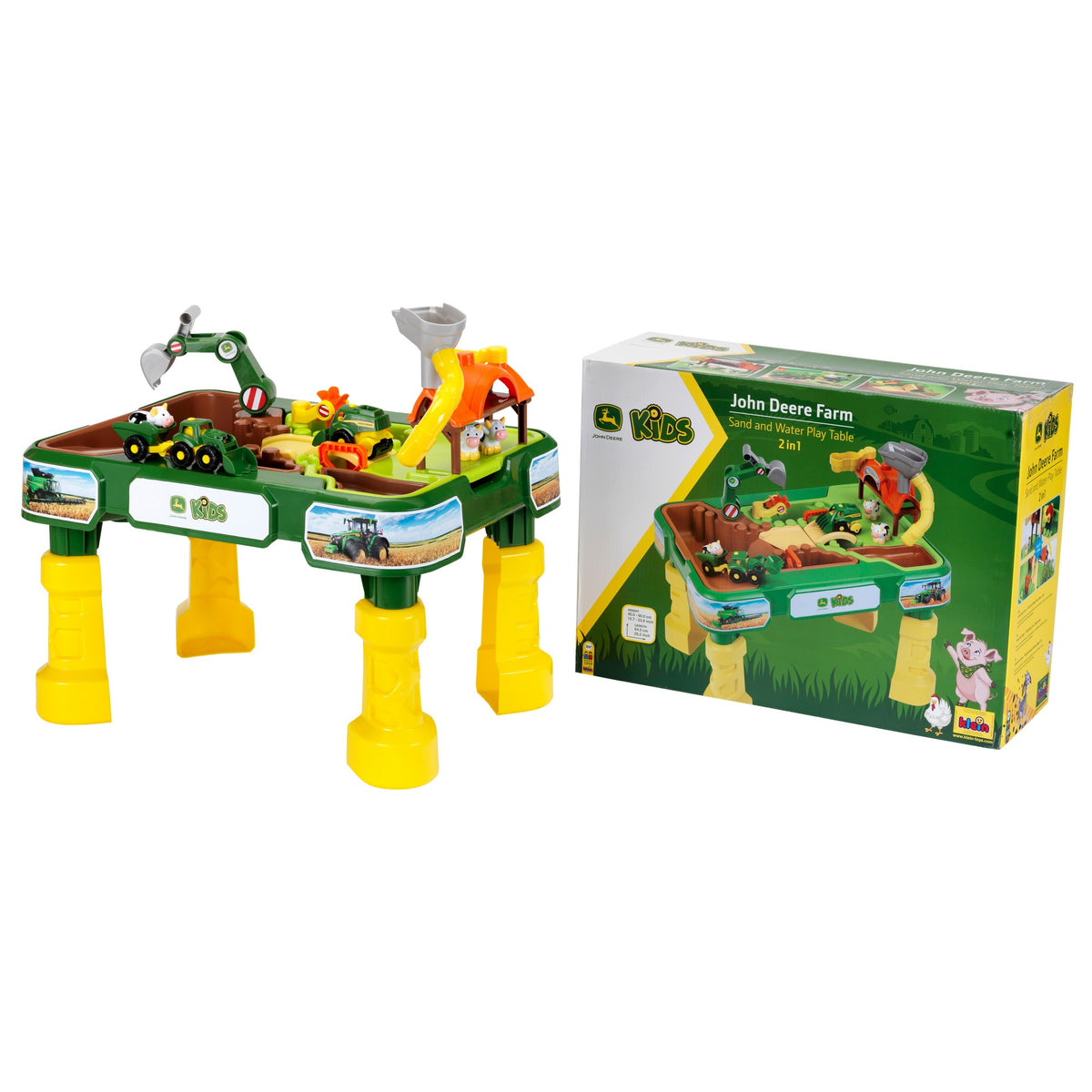 John Deere Farm Sand- und Wasserspieltisch 2in1