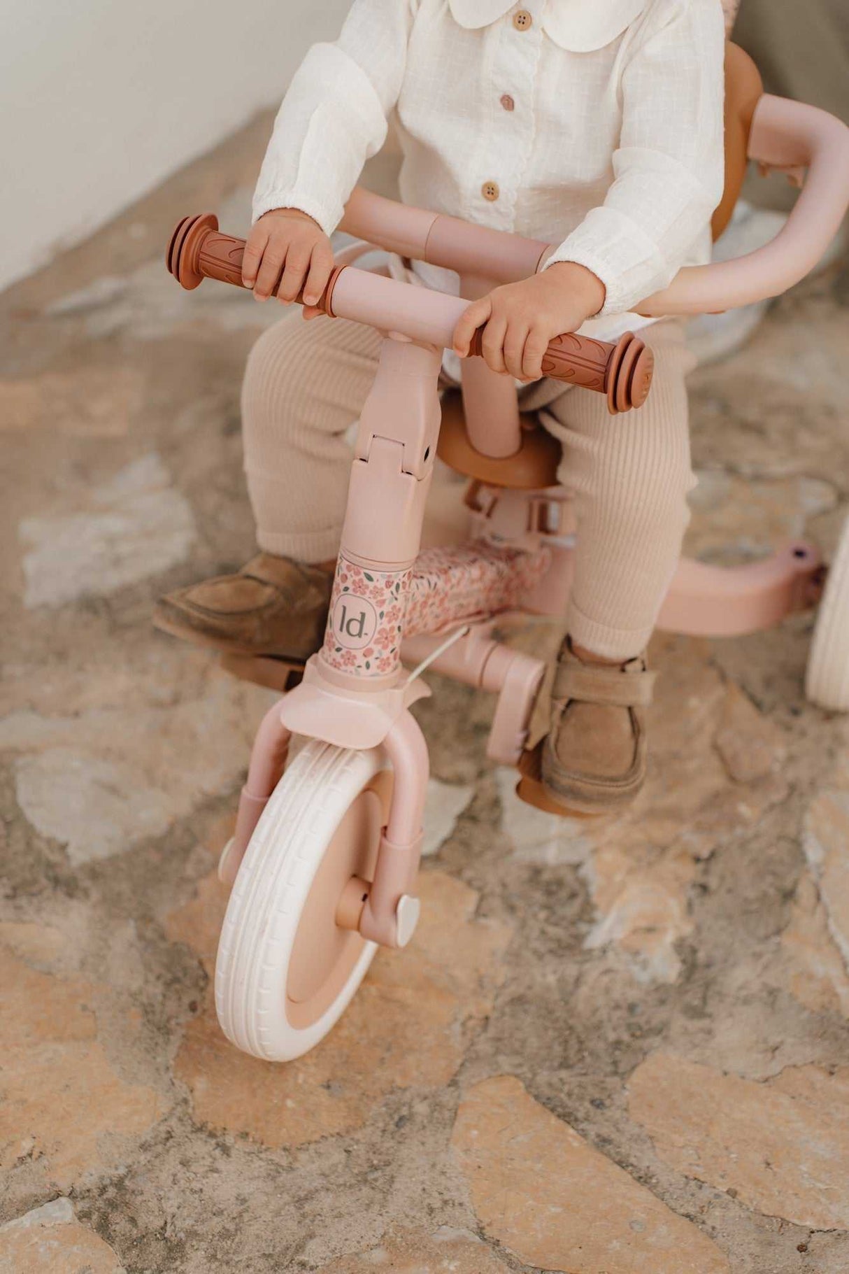 4 in 1 Dreirad pink