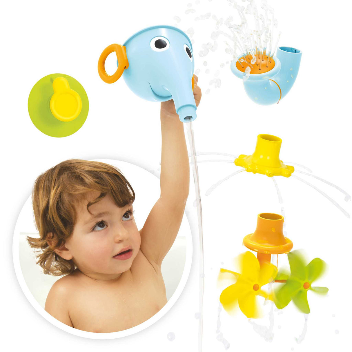 Badewannenspiel- Schöpfspiel Elefant
