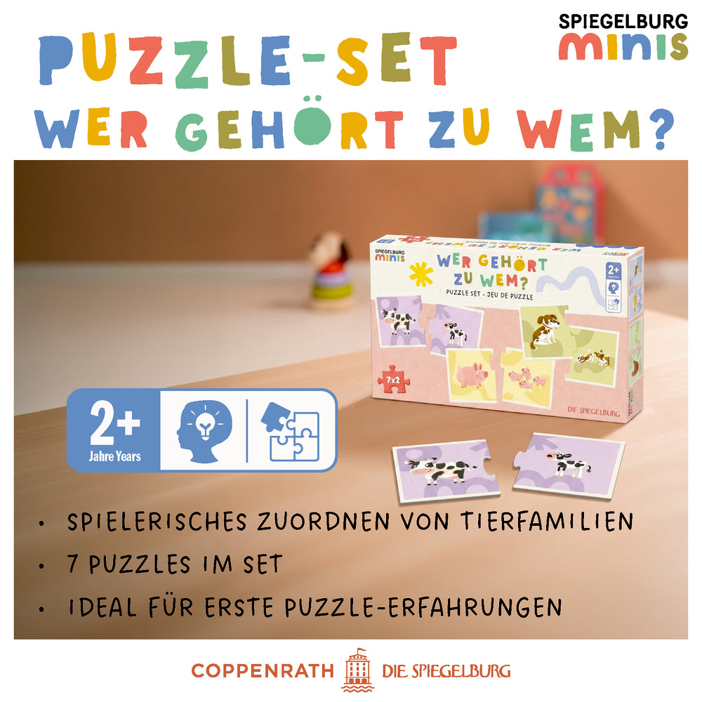 Puzzle Wer gehört zu wem