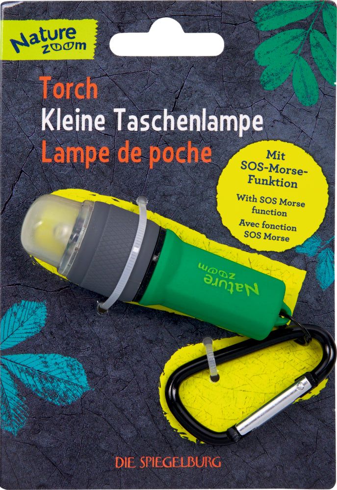 Kleine Taschenlampe mit SOS