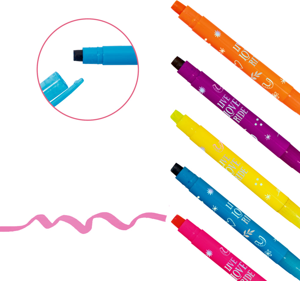 Soft-Textmarker - Pferdefreunde