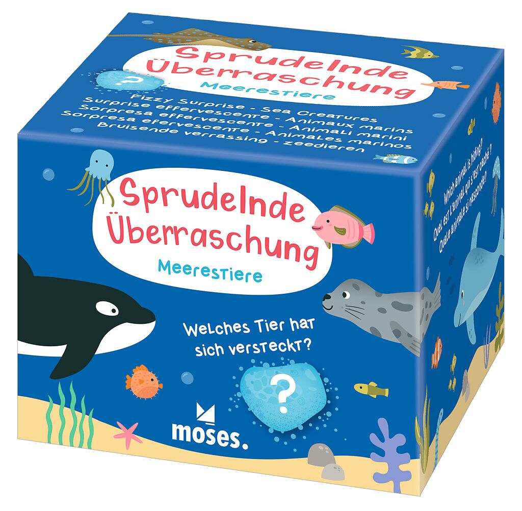 Sprudelnde Überraschung - Meerestiere (1 Stück)