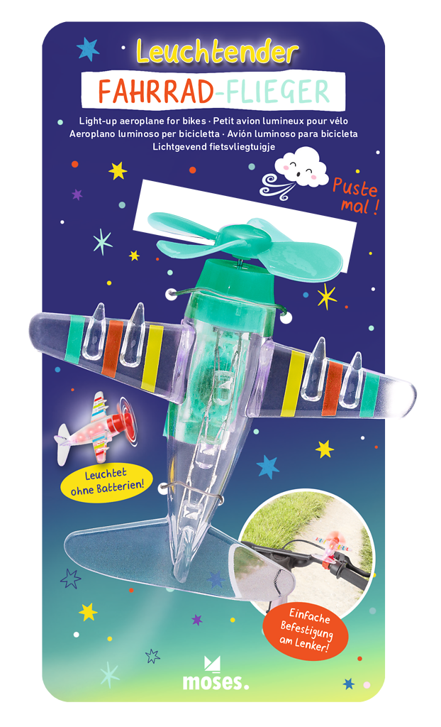 Leuchtender Fahrrad-Flieger (1 Stück)