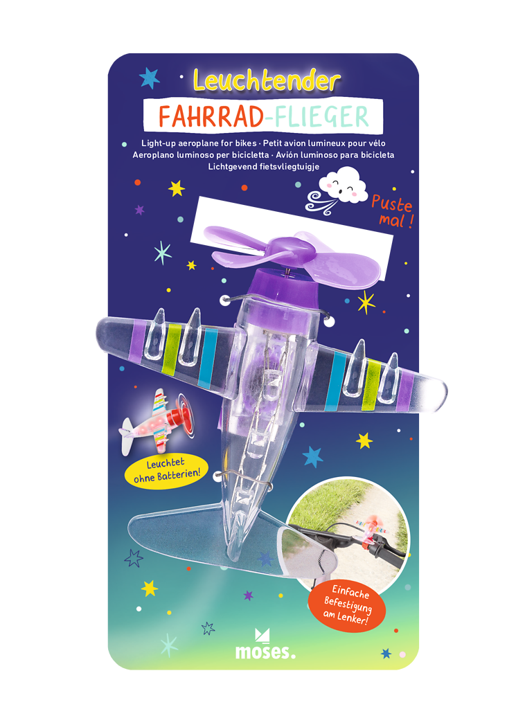 Leuchtender Fahrrad-Flieger (1 Stück)