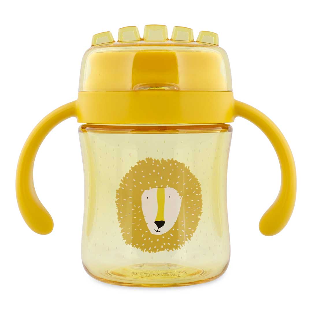 Esslernset - Esslernteller mit Saugnapf, Kinderbesteck Set & 360° Trinkbecher - Mr. Lion