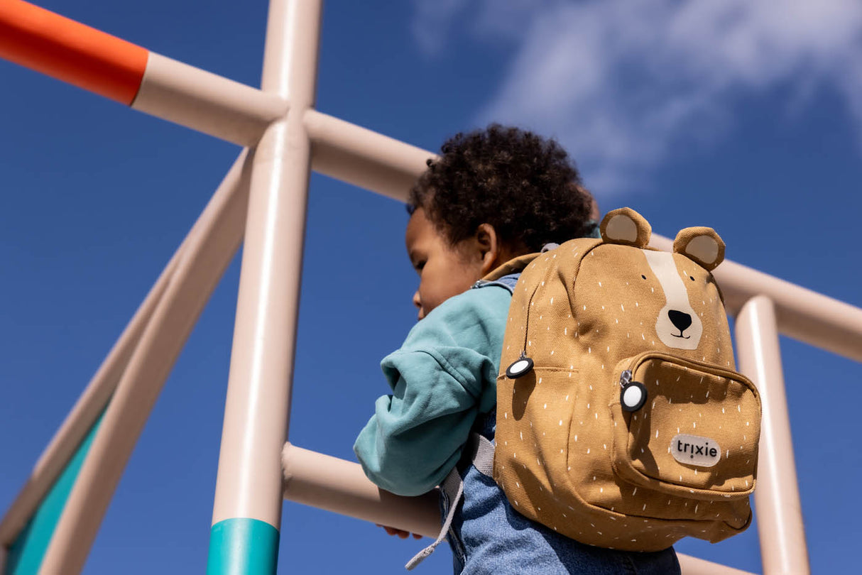 Schulset - Rucksack & Trinkflasche - Mr. Bear