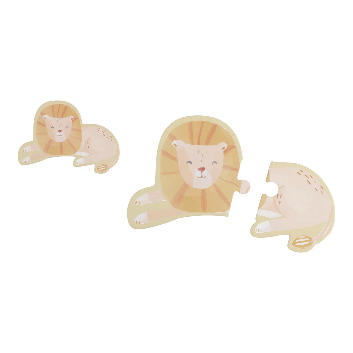 6 Puzzle - Safari Friends