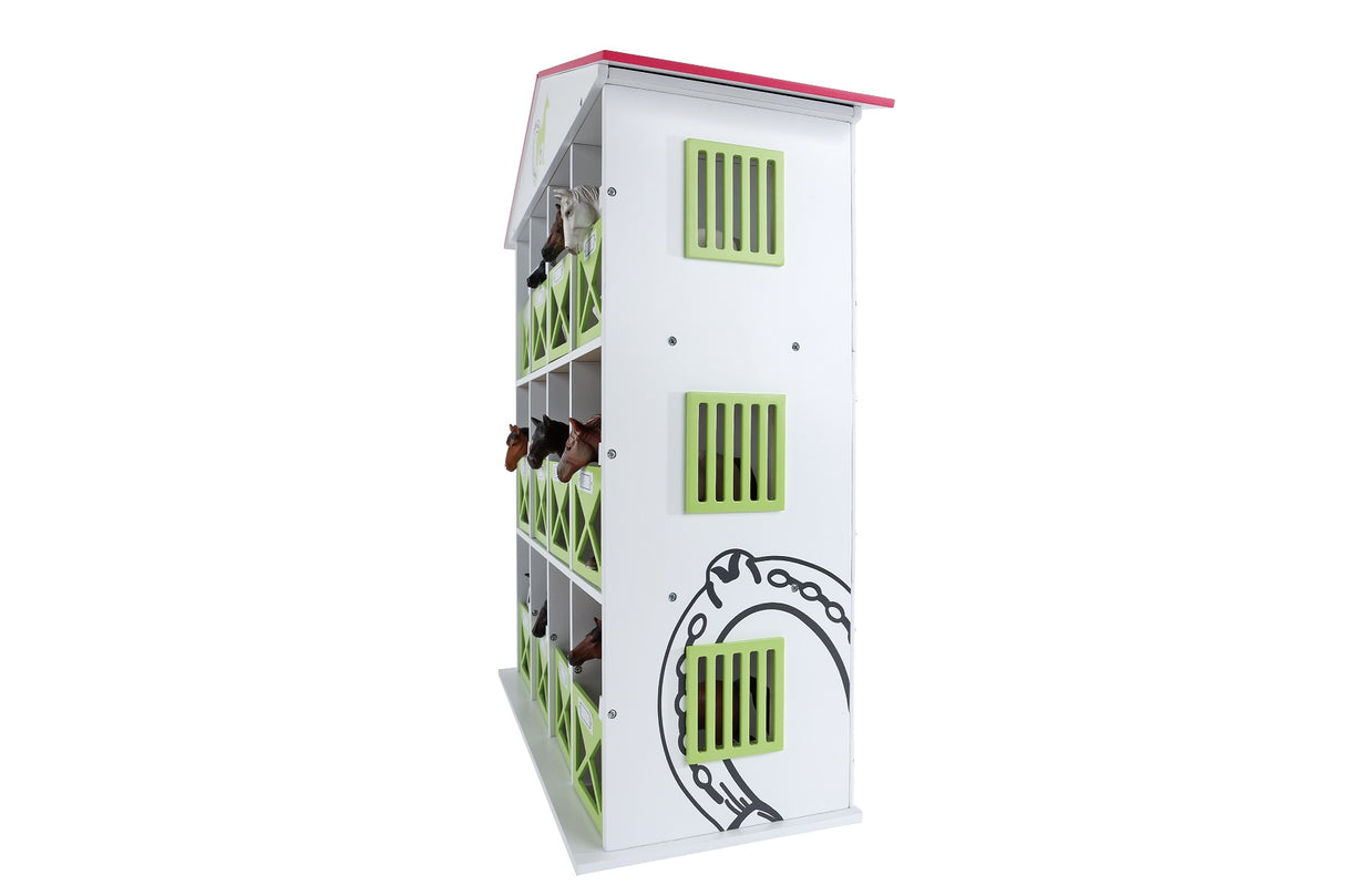 Kids Globe Pferdehotel mit 12 Boxen