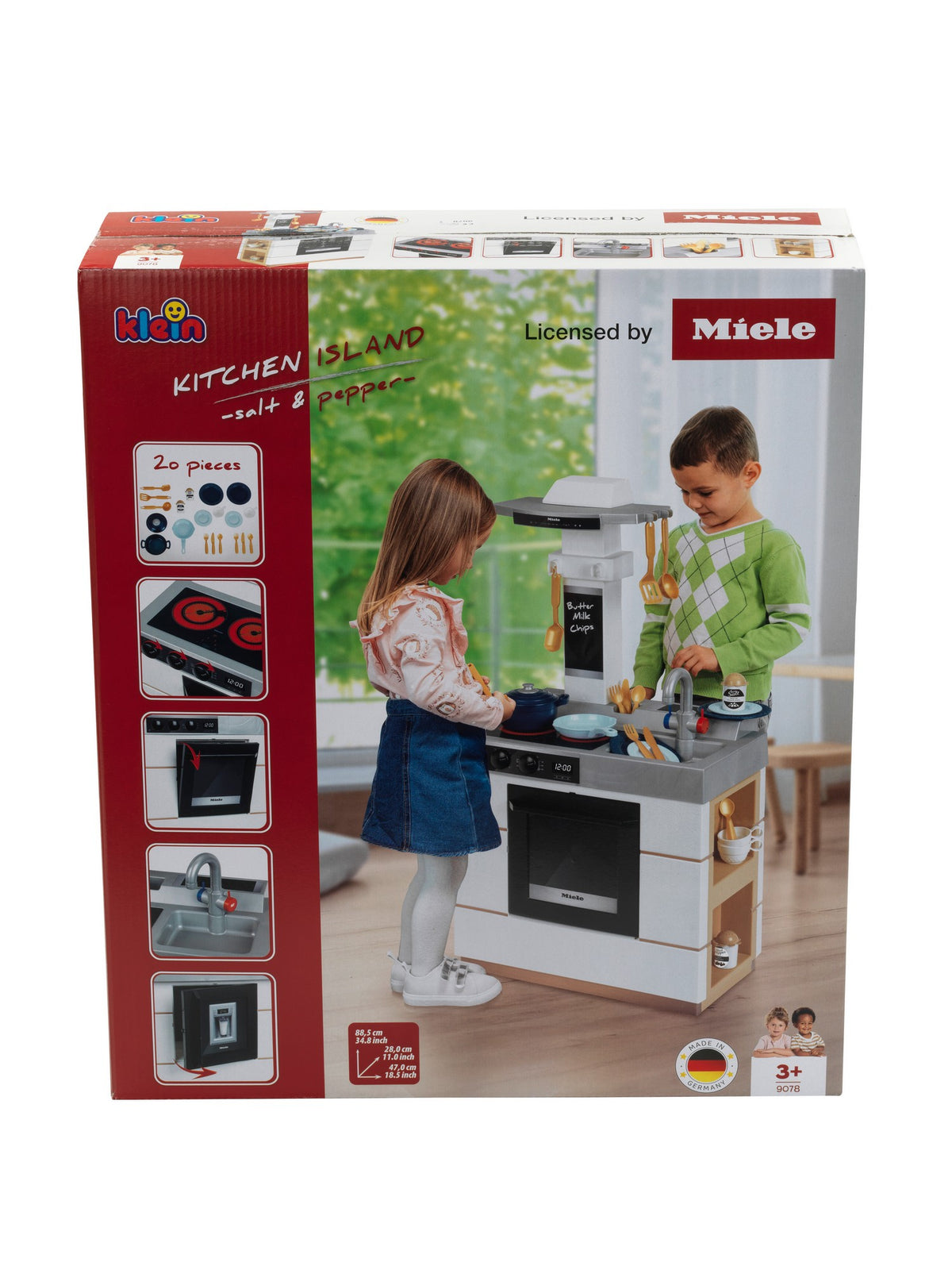 Miele - Kücheninsel "salt & pepper"