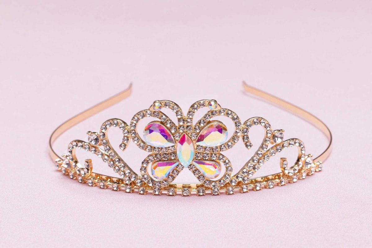 Schmetterling Edelstein Diadem
