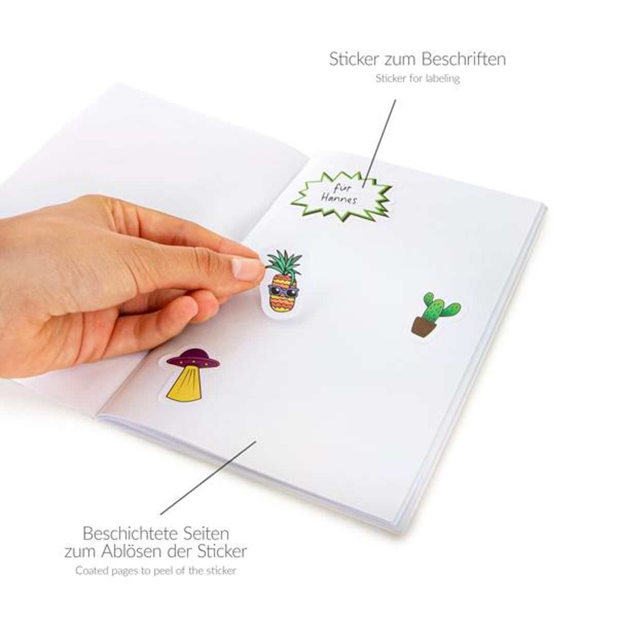 Sticker-Sammelalbum inkl. 40 Sticker