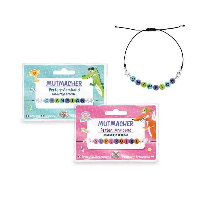 ABC - CHAMPION Perlen Armband-Mutmacher (1Stück)