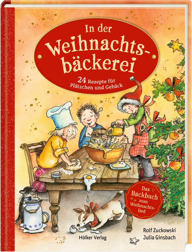 In der Weihnachtsbäckerei/ Backbuch