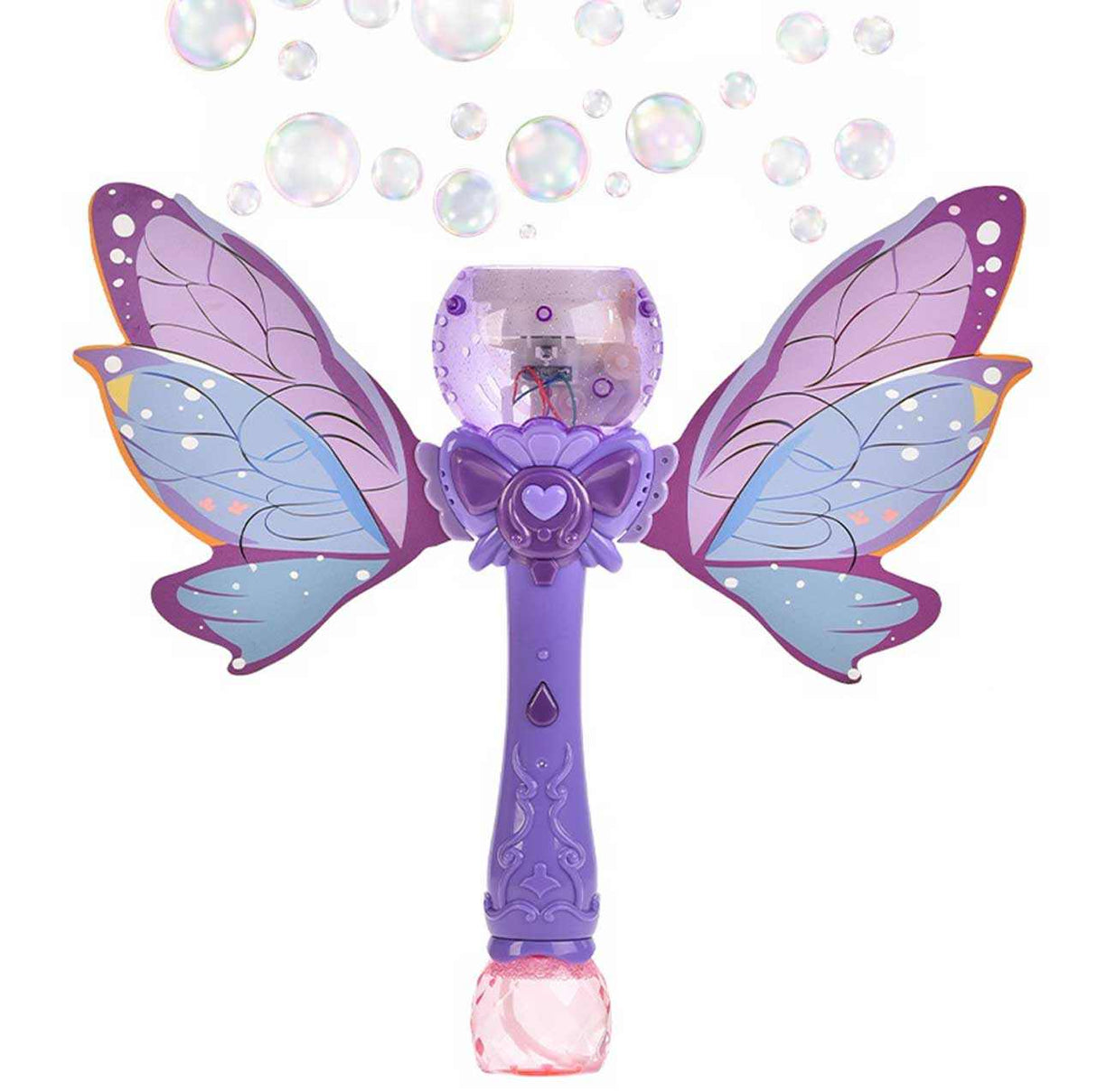 Seifenblasen Schmetterling mit Licht