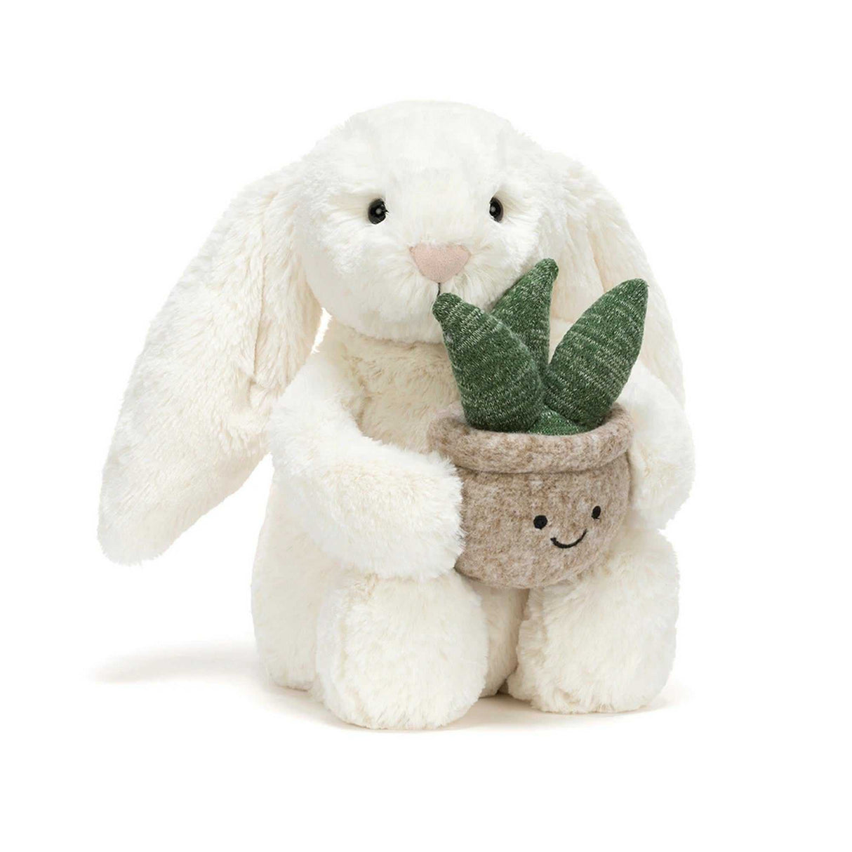 Hase mit Pflanze