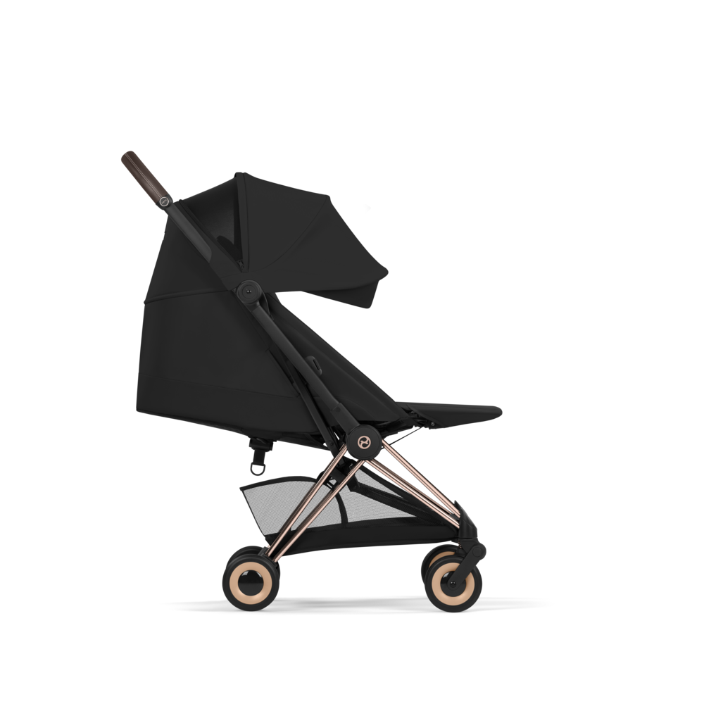COŸA Comfort Rosegold incl. Babywanne faltbar Sepia Black