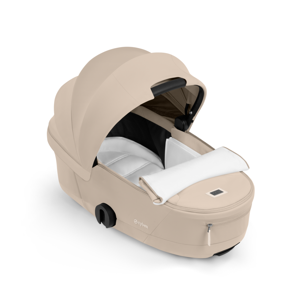 COŸA Comfort Matt Black incl. Babywanne faltbar Cozy Beige