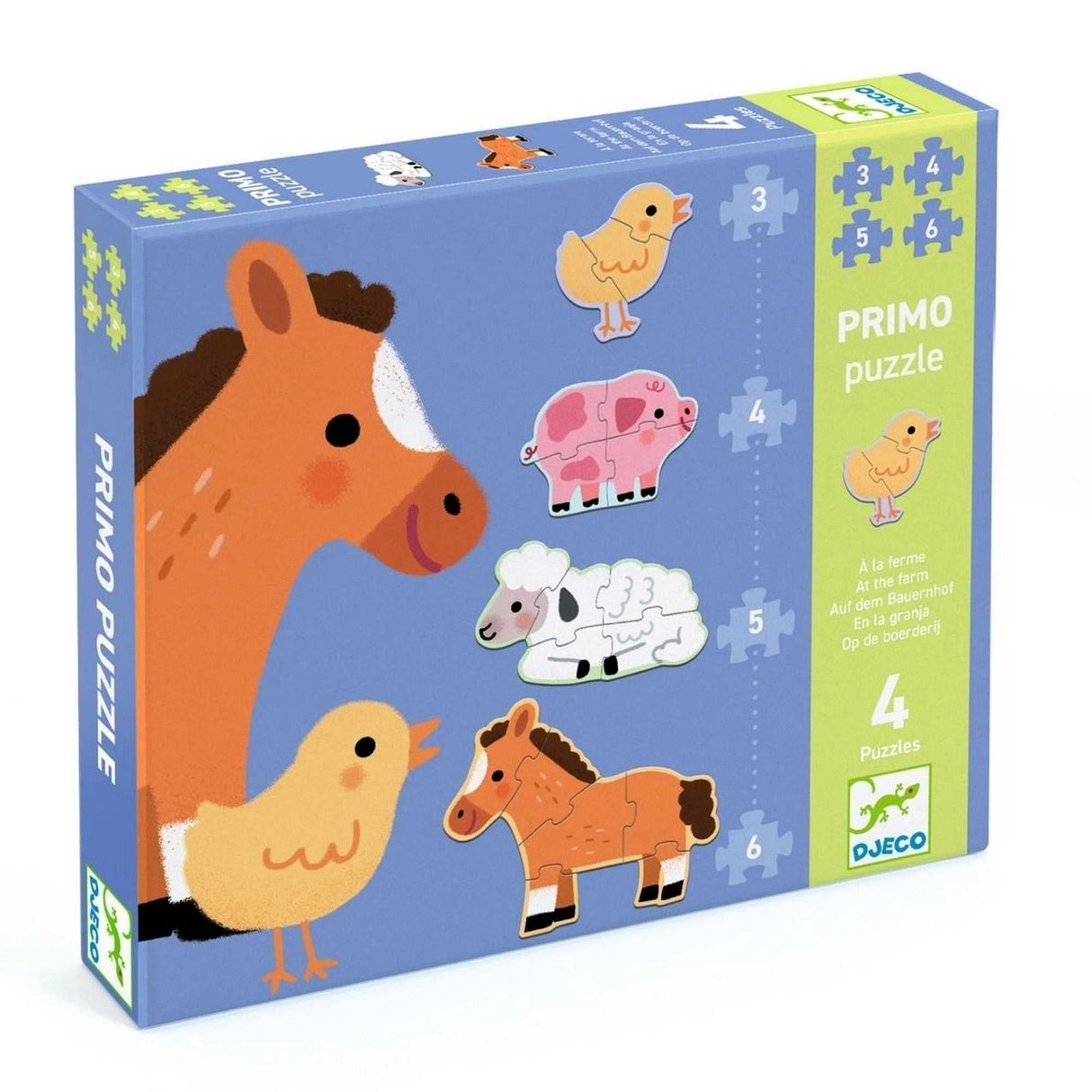 Erste Puzzle: Bauernhof