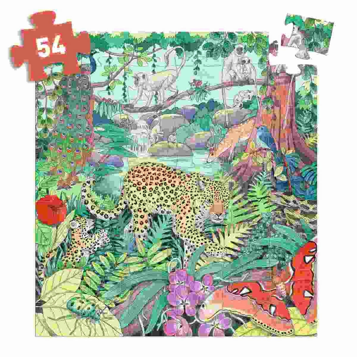 Puzzle: Indischer Dschungel
