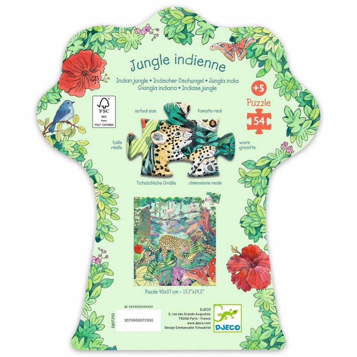 Puzzle: Indischer Dschungel