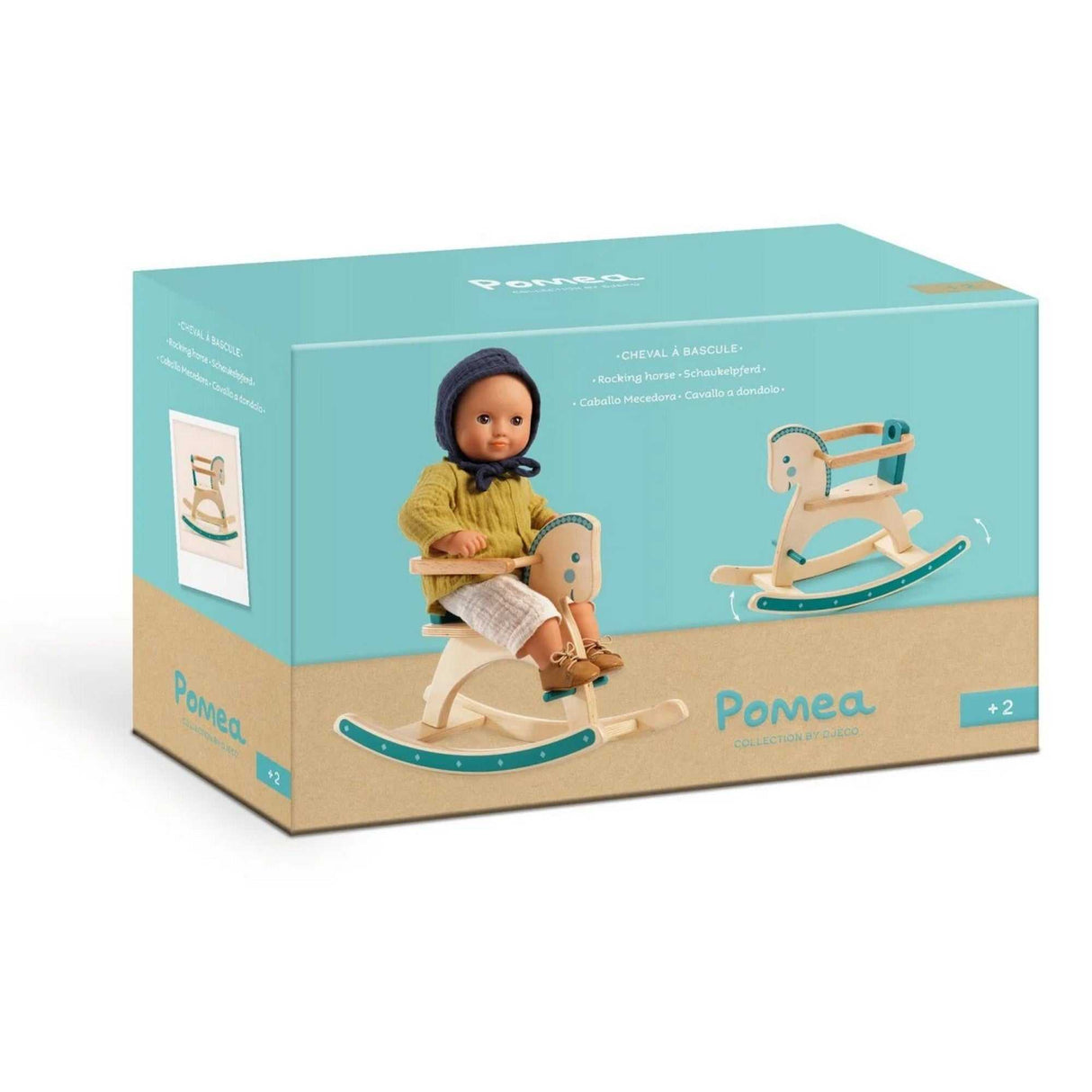 POMEA Puppen Schaukeltier