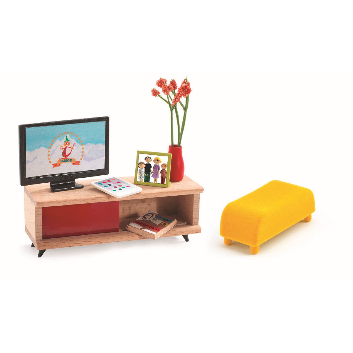 Puppenhaus: Fernsehzimmer