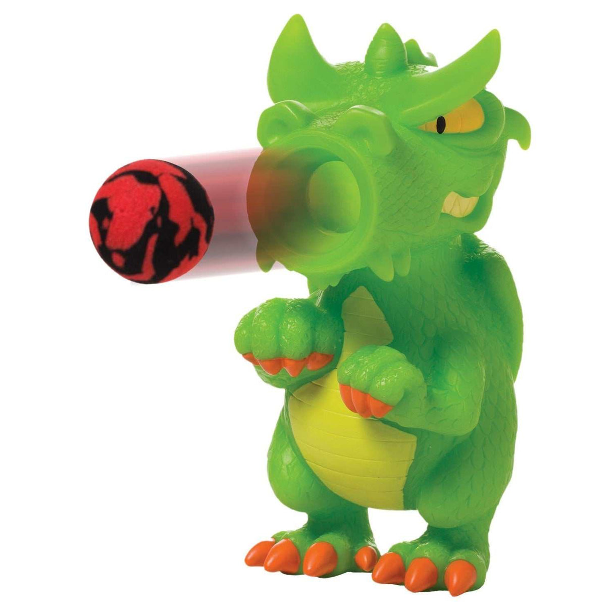 Plopper Drachen Turbo Softair Spielzeug mit Schaumstoffball und Zielnetz für drinnen und draußen