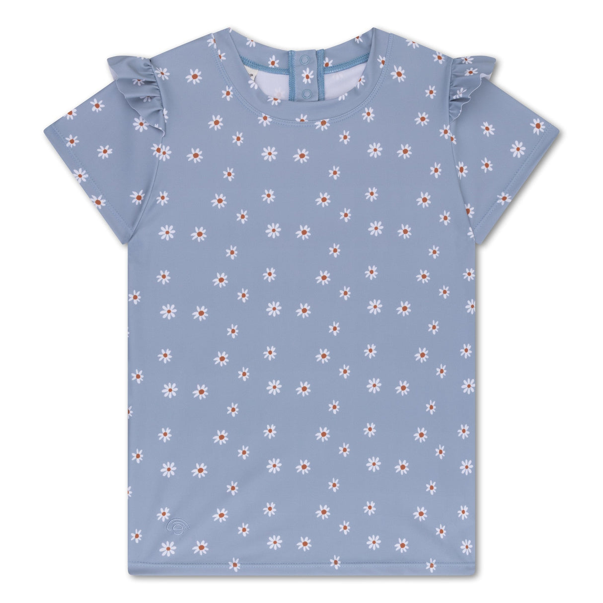 Kinder UV-Shirt mit Gänseblümchen-Print und UV-Schutz LSF 50+ für Sommerabenteuer
